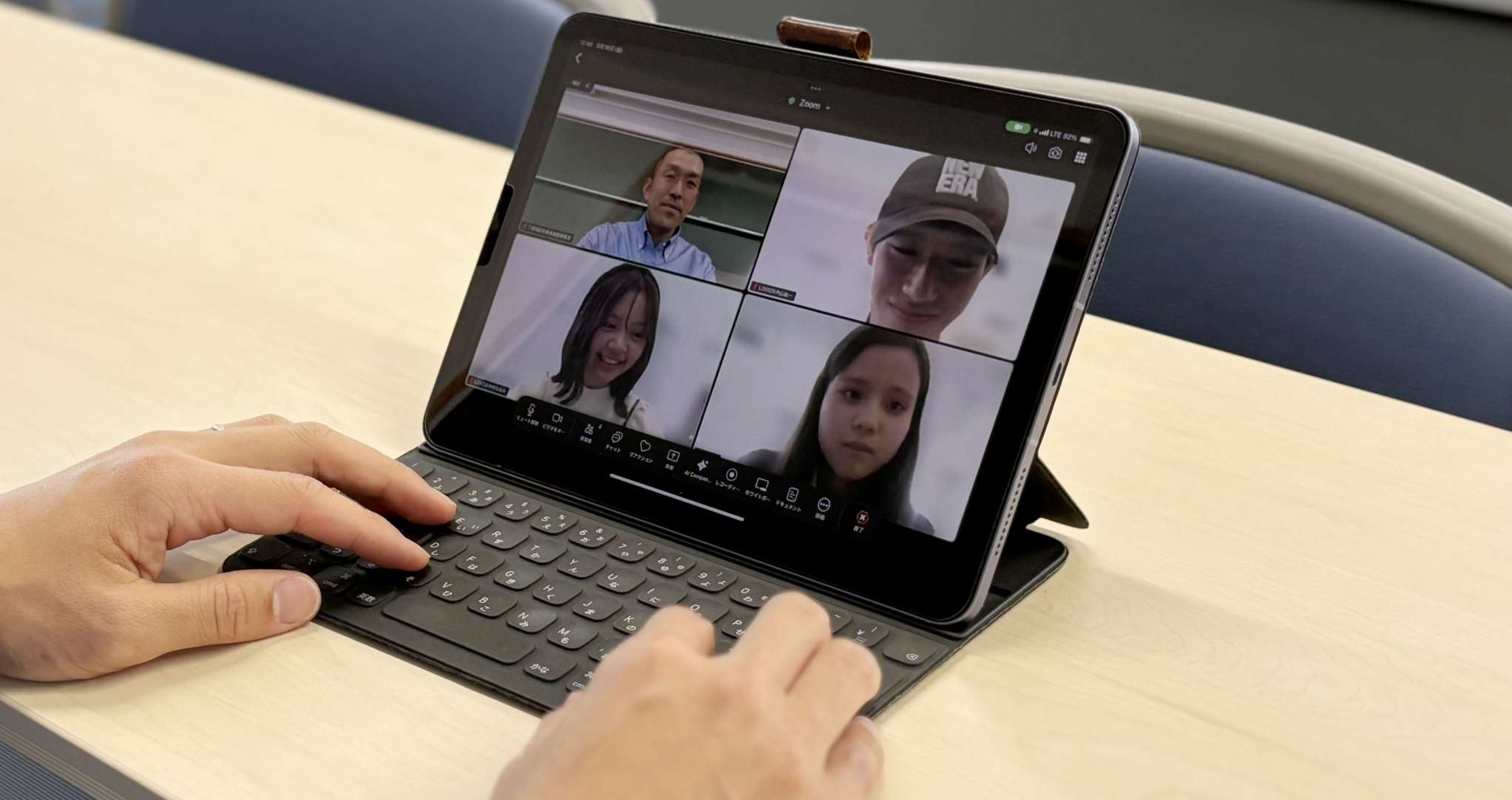 月１のオンラインHRでみんなとつながろう！　イメージ